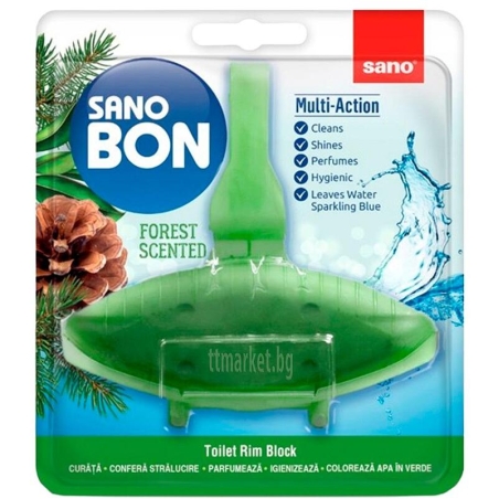 SANO BON GREEN FOREST SCENTED WC БЛОКЧЕ