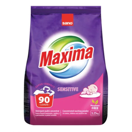 SANO MAXIMA SENSITIVE ПРАХ ЗА ПРАНЕ 3.25 кг.