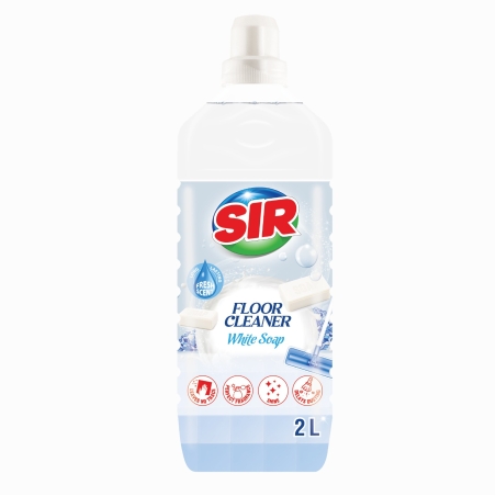 SIR WHITE SOAP ПРЕПАРАТ ЗА ПОЧИСТВАНЕ НА ПОД 2000 мл.