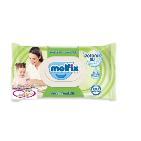 MOLFIX МОКРИ КЪРПИ С КАПАК 60 бр.