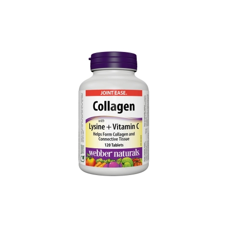 Collagen with Lysine + Vitamin C/ Колаген 500 mg с Лизин и Витамин С х 120 таблетки
