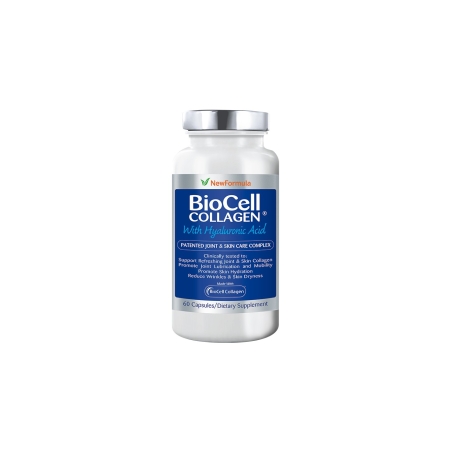 BioCell Collagen® with Hyaluronic Acid Биосел Колаген 500 mg x 60 капсули