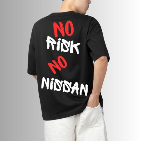 Тениска ,,No risk no Nissan ''
