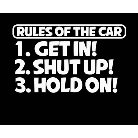 Rules of the Car