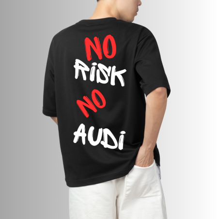 Тениска ,,No risk no Audi''