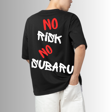 Тениска ,,No risk no Subaru ''