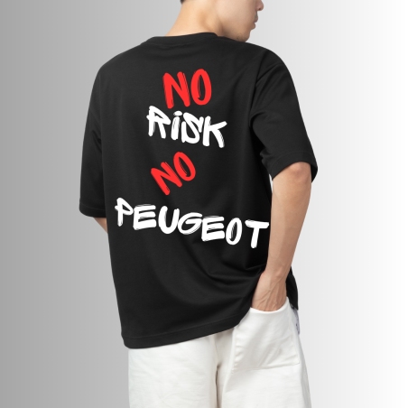 Тениска ,,No risk no Peugeot ''