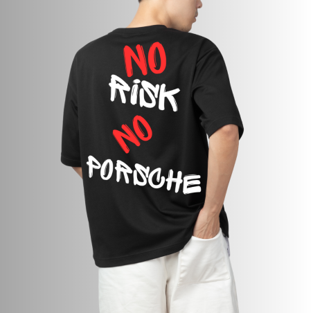 Тениска ,,No risk no  Porsche''