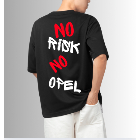 Тениска ,,No risk no Opel”