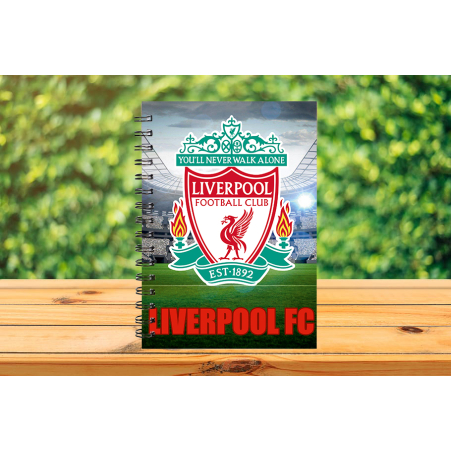 Тефтер Liverpool размер А5