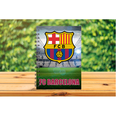 Тефтер FC Barcelona размер А5