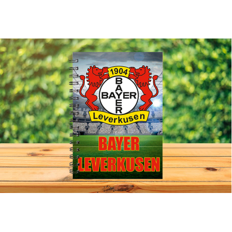 Тефтер Bayer Leverkusen размер А5