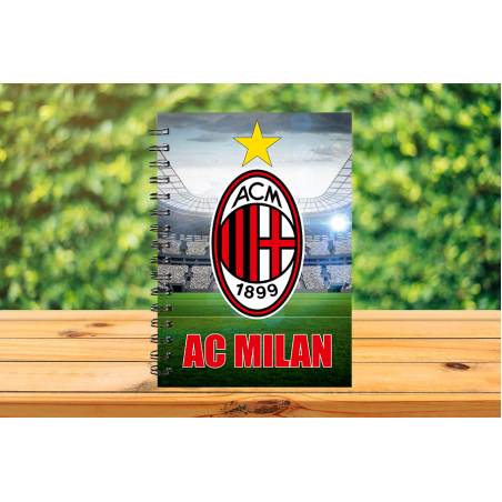Тефтер AC Milan размер А5