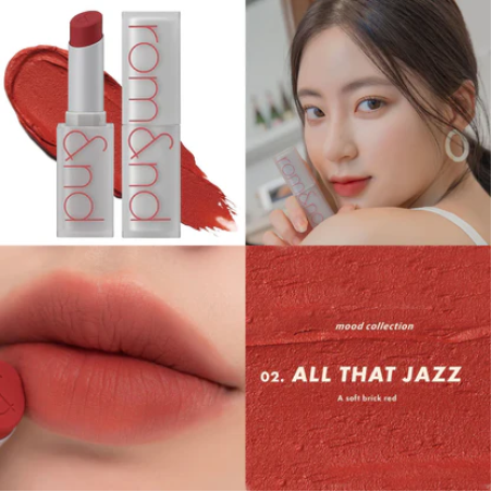 Rom&nd Zero Matte Lipstick 02 All That Jazz