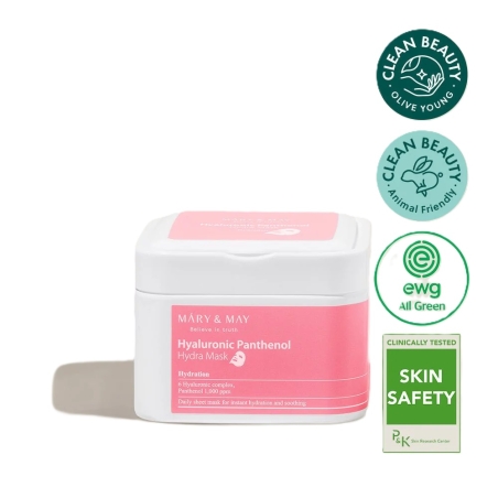 Mary & May Hyaluronic Panthenol Hydra Mask 30pcs