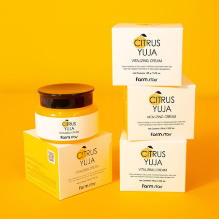 FARMSTAY Citrus Yuja Vitalizing Cream 100ml