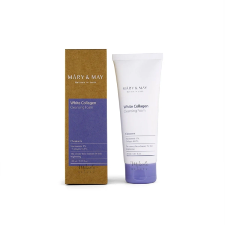 Mary and May White Collagen Cleansing Foam 150ml