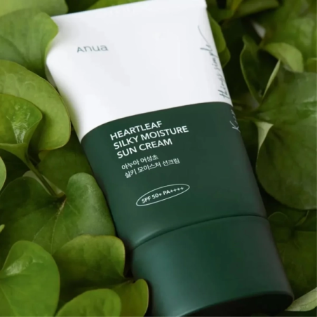 ANUA HEARTLEAF SILKY MOISTURE SUNSCREEN 50ml