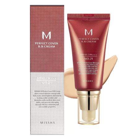 Missha M Perfect Cover BB Cream No.20 Cool Beige 20ml