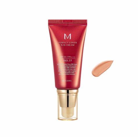 Missha M Perfect Cover BB Cream No.27 Honey Beige 20ml