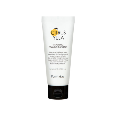 FARMSTAY Citrus Yuja Vitalizing Foam Cleanser 100ml