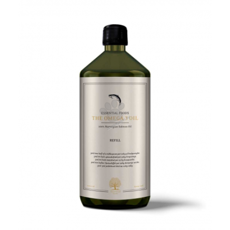 Essential The Omega 3 Oil - 1 литър - изцяло натурална добавка, приготвена от 100% масло от норвежка сьомга