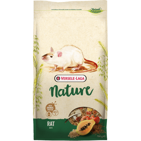 Versele Laga Rat Nature пълноценна храна за декоративни плъхчета 700 гр