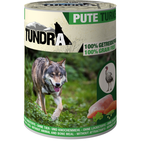 Tundra консерва с пуйка, сладък картоф и боровинки -  800 гр