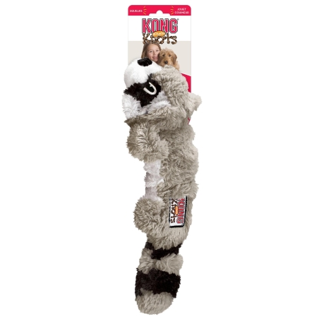 KONG Scrunch Knots Raccoon MEDIUM / large