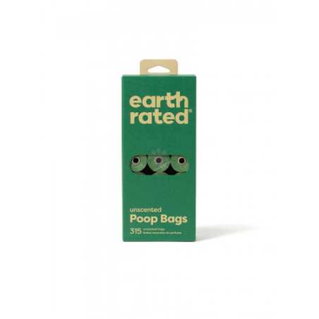 Earth Rated - Bulk Pack Refill Rolls - разградими пликове 21 ролки по 15 броя