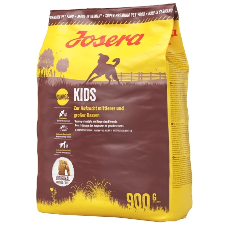 Josera Dog Kids суха храна за подрастващи кучета от средни и едри породи - 900 гр