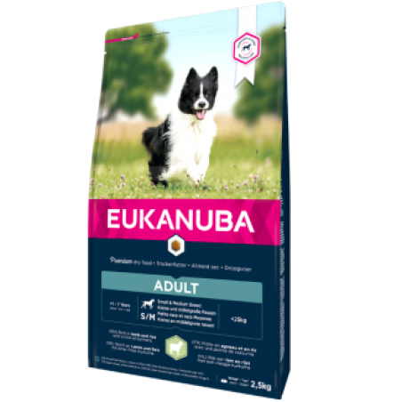 EUK DOG AD SMALLMEDIUM LАMB АND RICE 18 EUKANUBA
