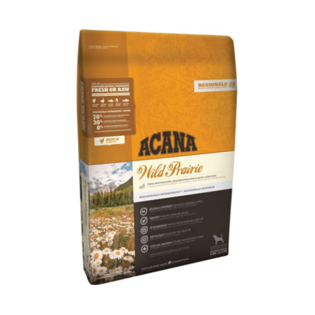 Acana Wild Prairie 11.400кг.- с пилешко месо, подходяща за кучета от всички породи и възрасти.