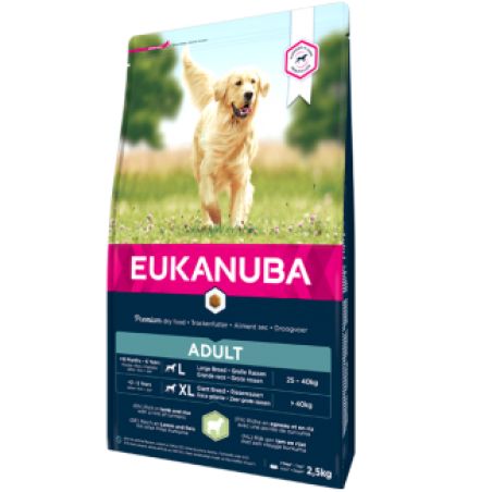 EUK DOG AD LARGE LAMB AND RICE 18 EUKANUBA