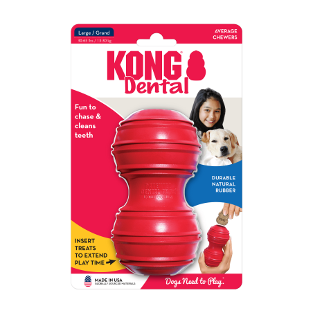 KONG Dental дентална играчка за големи кучета
