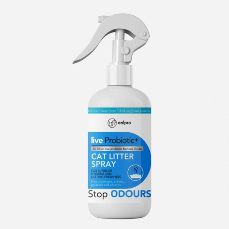 anipro Live Probiotic+ Defeat Stаin & Odour - пробиотичен спрей за премахване на петна и миризми от домашни любимци, 500 мл