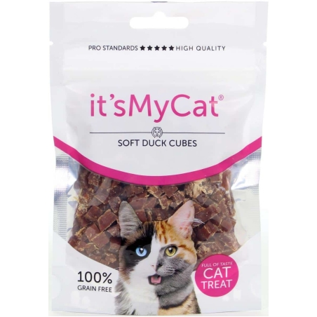Its My Cat - Soft Cubes Grain Free - меки кубчета патешко, пилешко и риба, без зърно 50 гр.