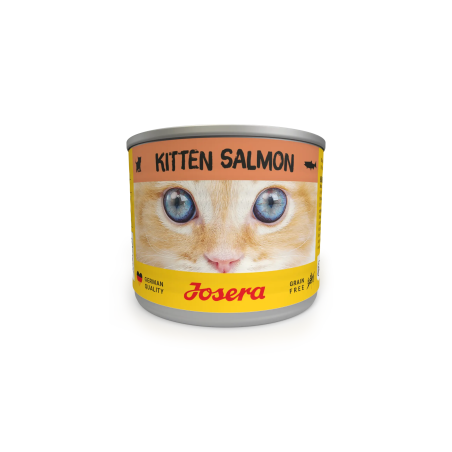 Josera Cat Salmon Kitten консерва със сьомга и пащърнак за подрастващи котки 200 гр