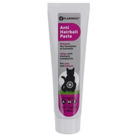 Малцова паста против космени топки 100гр – Flamingo ANTI-HAIRBALL 1 бр.