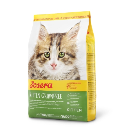 Josera Cat Kitten Grainfree суха храна с пилешко и картофи за бременни, кърмещи и подрастващи котки -  10 кг