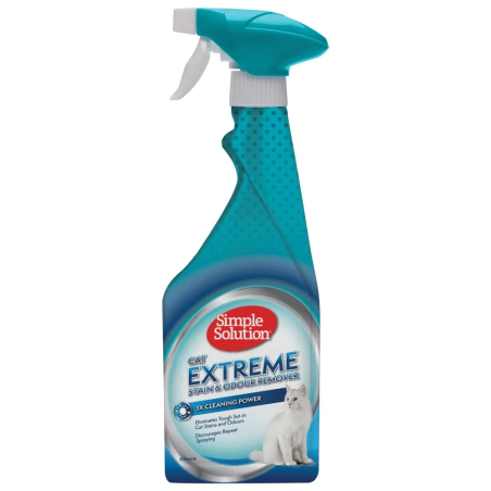 Simple Solution Extreme спрей против петна и миризми концетриран, за котка, 500 мл