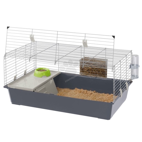 Ferplast - Rabbit 100 - клетка за зайци 95 / 57 / 46 cm