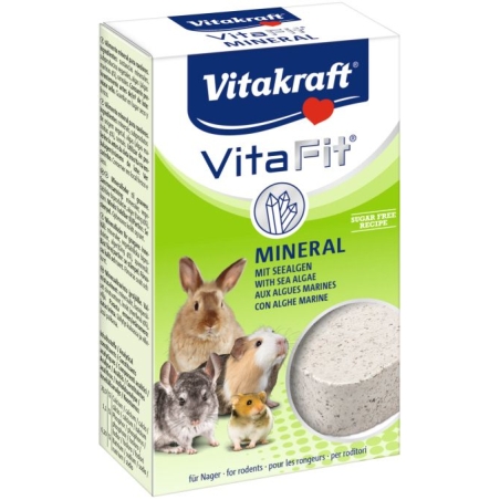 Vita Fit® MINERAL МИНЕРАЛЕН КАМЪК ЗА ГРИЗАЧИ с морски алги, Vitakraft
