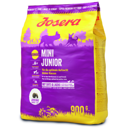 Josera Dog Mini Junior - храна за подрастващи кучета от дребни породи - 900 гр