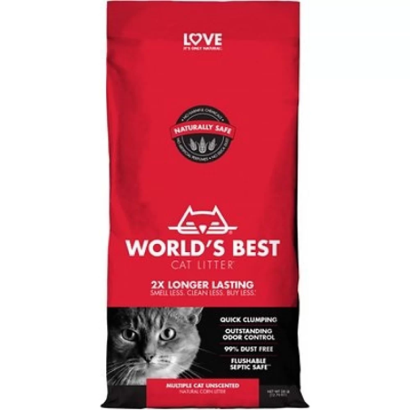Worlds Best Cat Litter Multiple cat 3.18 кг