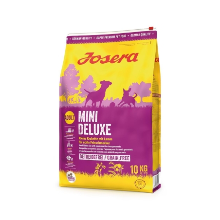 Josera Dog Mini Deluxe суха храна с агнешко за кучета от дребните породи -  10 кг