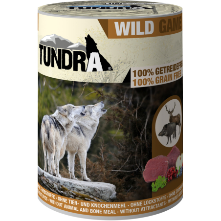 Tundra консерва с дивеч за израснали кучета -  800 гр