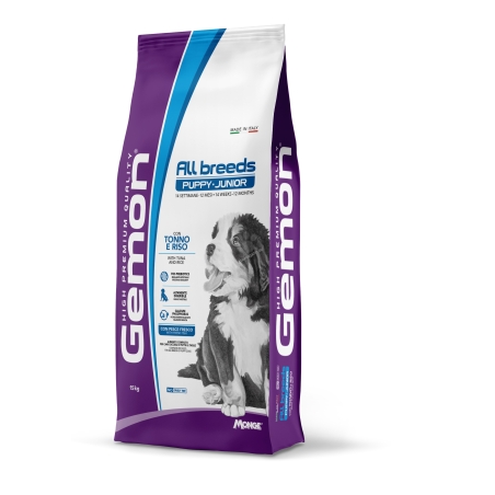 6241 GEMON PUPPY TUNA /RICE 15KG