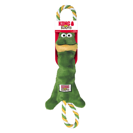 KONG Tugger Knots Small/Medium Frog