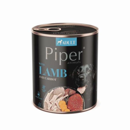 Piper Adult Dog храна за кучета с агнешко, морков и розмарин, 800 г